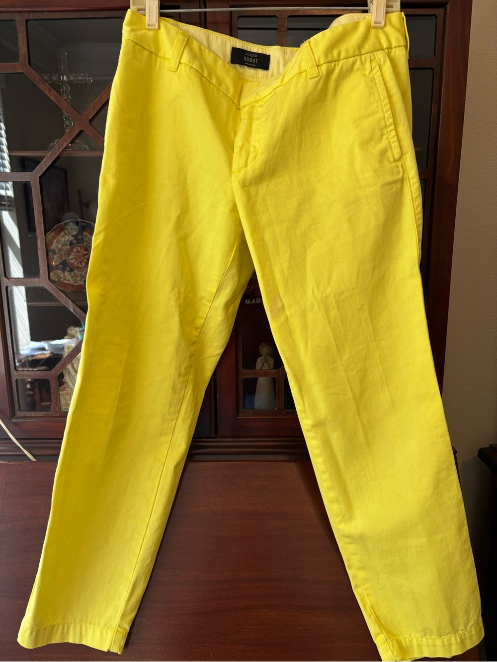 J.Crew Scout Chino Pants | Women’s Size 8 | Bright Yellow